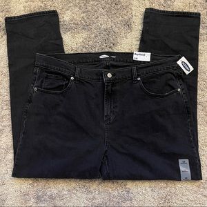 NWT boyfriend midrise black old navy jeans